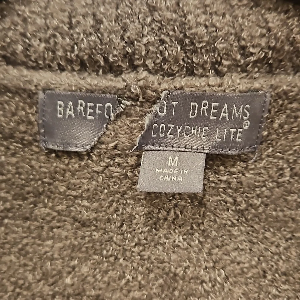 💕BAREFOOT DREAMS💕 CozyChic Lite Circle Cardigan ~ Mineral Gray Medium NWOT